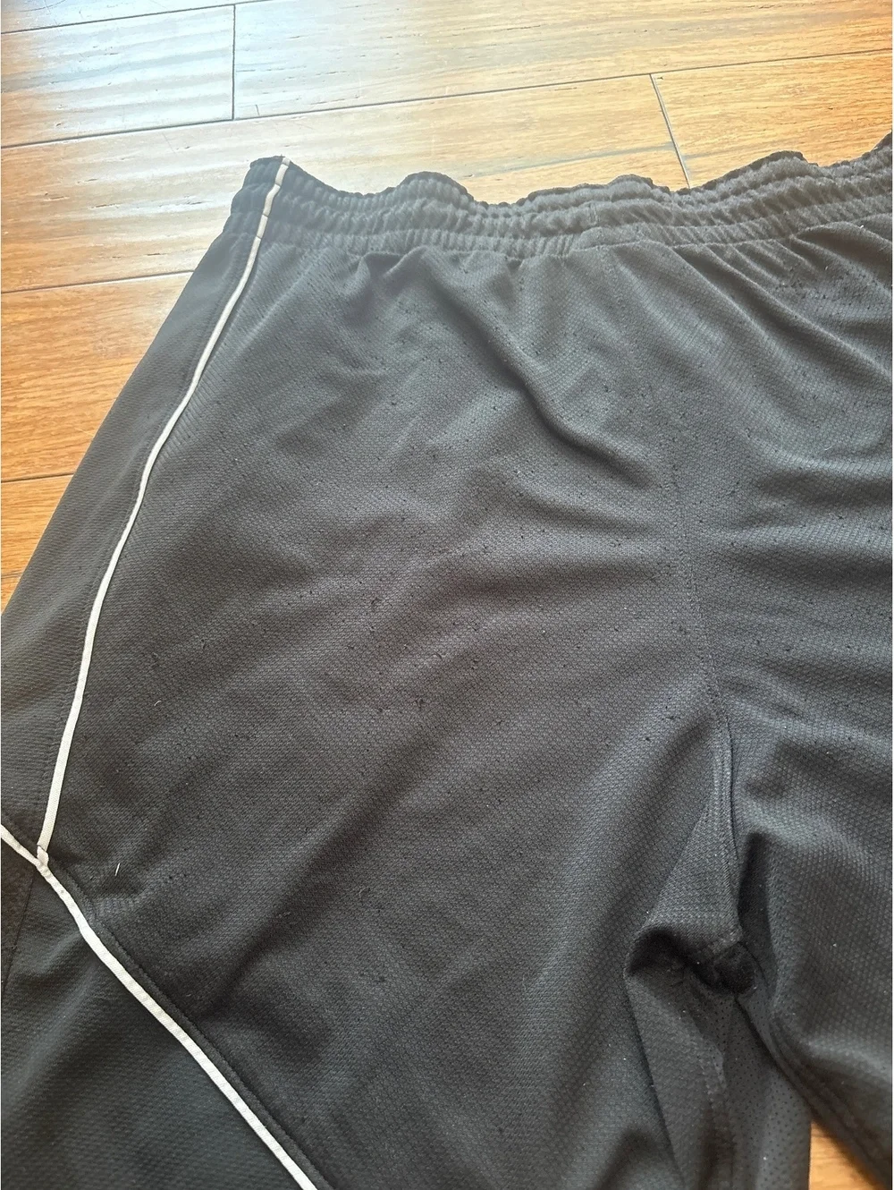 Nike Jordan Black Dri-FIT Mens Black Size Large Basketball Shorts Gym Athletic
